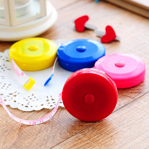 Plastic Measuring Tape Candy Color 3M Automatic Retractable Tape Measure For Tailoring And Home Use - Product Image 4