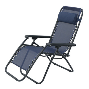 Chaise zéro gravité en acier durable, moderne et luxueuse, beige, pliable, avec porte-gobelet, pour extérieur, hôtel, salon, parc, détente, bain de <span class=keywords><strong>soleil</strong></span> - Product Image 3