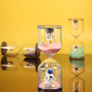 Giáo dục trẻ em đồng hồ cát hẹn giờ <span class=keywords><strong>10</strong></span> phút Phi Hành Gia đồ chơi cho các trò chơi và thời gian nấu ăn - Product Image 2