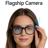 Gafas inteligentes transfronterizas Microwear W Al 3 con grabación de fotos para llamadas, audio IA, control por botón, marco de ABS, venta al por mayor