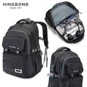 Kingsons Student <b>Backpack</b> 15 Inches Waterproof Fabric For Girls School Use - Product Image 5