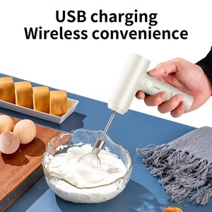 1 PCS Wireless Electric Food Mixer Portable 3 Speeds Egg Beater Baking Dough Cake Cream Mixer Kitchen <b>Tools</b> - Product Image 6