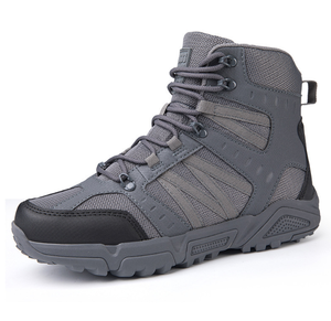 DF1207 Desert <b>HIking</b> <b>Boots</b> Breathable Tan Khaki Grey Black Color AS33 <b>Boots</b> - Product Image 3