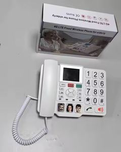 Téléphone <span class=keywords><strong>fixe</strong></span> <span class=keywords><strong>sans</strong></span> <span class=keywords><strong>fil</strong></span> 4G LTE pour personnes âgées-ETS-M600 avec gros boutons et appel d'urgence - Product Image 4
