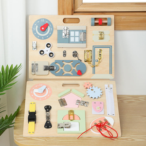 EDULAND OEM ODM Montessori - Juguete Educativo de Madera para Niños, Tablero de Actividades para el Desarrollo de Habilidades para la Vida, Juguete de Mesa para el Aprendizaje Temprano - Product Image 5