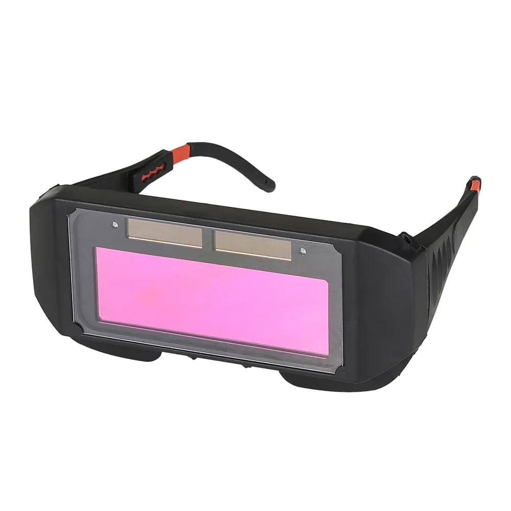 Oscuramento automatico occhiali per saldatura caschi per saldatura antiriflesso Argon Arc cambio automatico della luce saldatore strumenti per la protezione degli occhi