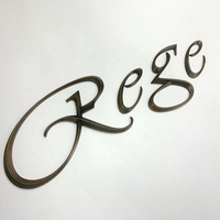 Enseignes d'extérieur avec logo personnalisé Lettres pour enseignes de boutique Enseignes LED en acrylique 3d Lettre pour enseigne en résine acrylique liquide