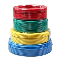 Cable unipolar, cable trenzado de un solo núcleo grueso de PVC clásico para automoción, 12V, 24V, 10 colores