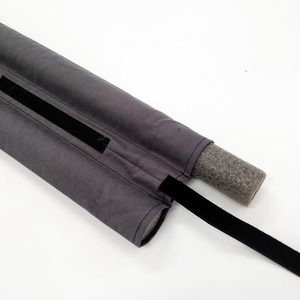 Balayeuses de porte réglables 34 pouces, double bouchon de tirage de porte gris, coupe-vent, blocage du bruit, blocage de la <span class=keywords><strong>brise</strong></span> de fenêtre - Product Image 5