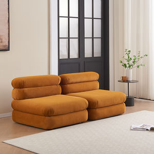 <span class=keywords><strong>Canapé</strong></span> modulaire moderne de forme carrée en <span class=keywords><strong>tissu</strong></span> rembourré avec éponge pour hôtels, salons, villas, meilleur choix pour les designers d'intérieur - Product Image 6