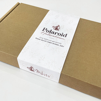 Vente en gros d'emballage de manchon en papier kraft enroulé autour de vêtements sweat-shirt à manches de chemise emballage personnalisé manchon