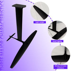 ART 1401 Power Full Carbon Foil Board 1611sqcm Extra-long Wingspan Front Wing/Rear Wing/fuselage/mast/bast/Screws/hydrofoil Bag - Product Image 5