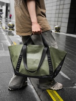 Sac fourre-tout Tyvek imperméable et lavable grande capacité avec fermeture éclair, sac à bandoulière de voyage en papier, personnalisable en gros