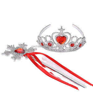 Princesse habiller princesse baguettes diadèmes et couronnes pour petites filles princesse fête fournitures ensemble - Product Image 1