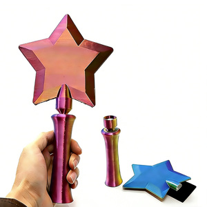 Varita Impresa en 3D Personalizada, Varita Luminosa con Pentagrama Grande, Varita de Hada con Estrella Impresa en 3D para Regalo - Product Image 1