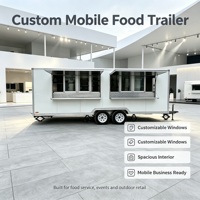 Camions de restauration mobiles 2026 entièrement équipés avec cuisines, fabriqués avec des matières premières végétales, à vendre