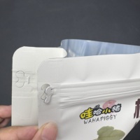 Sac refermable en PET+AL+PE de qualité alimentaire, étanche, anti-odeur, thermoscellable sur trois côtés, avec logo personnalisé