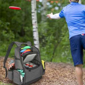 Sac de golf de haute qualité rembourré, sac à dos de disc-golf avec grande capacité - Product Image 5