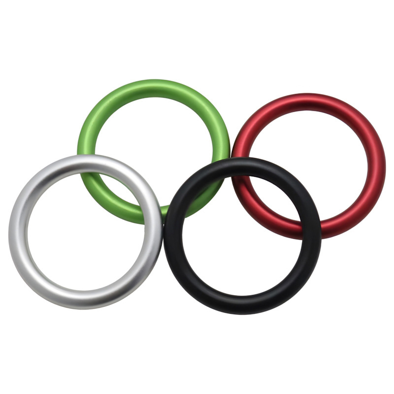 Keyhain Metal Spring O Ring Bag