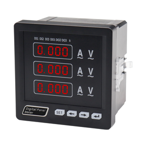 Ou New Three-Phase AC <strong>Digital</strong> Display High Accuracy Wide Range Voltmeter Ammeter Frequency Meter 9999A Transformer Ratio - Product Image 5