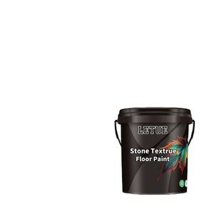 Pintura Epoxi de Color Arena para Pisos con Textura de Piedra de Alto Brillo, Revestimiento Epoxi Líquido Ecológico para Pisos - Product Image 1