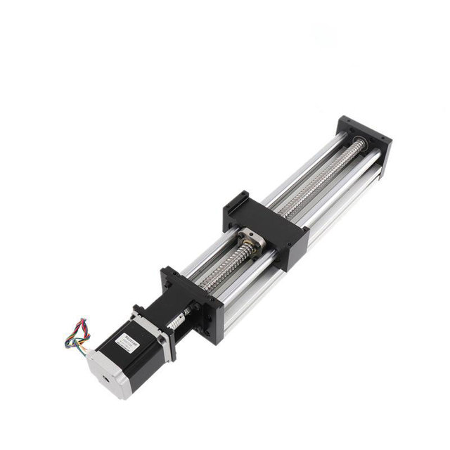 High Speed Low Noise Nema 23 Stepper Motor Linear Actuator Linear Guide Slide for Mechanical Arm