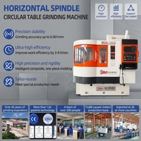 Rectifieuse horizontale CNC intelligente à commande monobouton pour le rectage des faces d'étanchéité des roulements