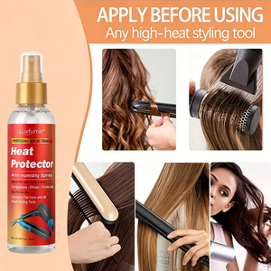 Spray <span class=keywords><strong>protecteur</strong></span> thermique anti-frisottis et réparateur pour cheveux abîmés, marque privée - Product Image 5