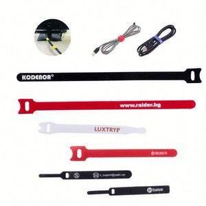 Trendy Business Promotion Office Gifts Cable Ties <b>Strap</b> Custom Logo <b>Velcroes</b> Fastener Hook Loop Tape - Product Image 3