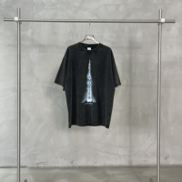 Kaos Lengan Pendek Cetak Langit Berbintang 100% Katun Berkualitas Tinggi Gaya Streetwear Amerika Ukuran Oversize Kaos Grafis Pria.