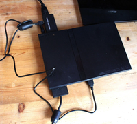 Commande groupée sans pilote pour PS2/PS3/Wii disponible Offre Spéciale adaptateur HDMIGame alimenté par USB