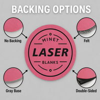Feuille vierge laser en gros 12x24 pouces, similicuir rose à noir gravable au laser avec support en tissu épais et adhésif activé par la chaleur