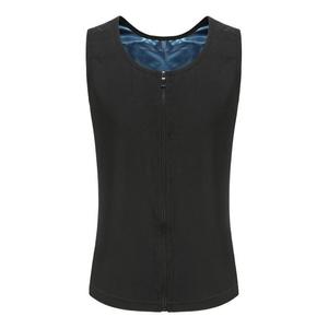 Nueva camiseta sin mangas de compresión con cremallera para hombres y mujeres Chaleco de sudor de sauna para pérdida de peso - Product Image 3