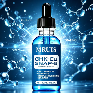 Sérum de Ácido Hialurônico com Peptídeos de Cobre Azul Peach & Lily, Extratos de Pêssego e Lírio, Clareador Facial, Anti-Rugas, Anti-Envelhecimento, Hidratante - Product Image 1