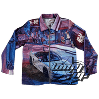 Blouson Bomber Homme Grande Taille en Velours Côtelé Écologique Imperméable à Col Mandarin, Vêtement de Créateur Personnalisé de Haute Qualité