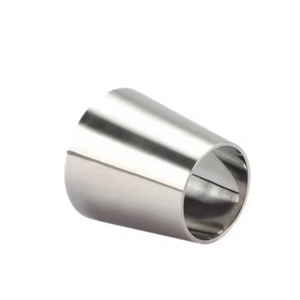 Áp lực cao Phụ kiện vệ sinh ngành công nghiệp nước giải khát 304 thép không gỉ đồng tâm giảm mịn mông hàn rèn đầu 3A - Product Image 3