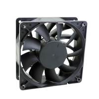 Ventilateur axial sans balais 24V AC DC12V 120x120x38mm, haute performance (CFM), refroidissement éco pour châssis de serveur, OEM ODM, 5-9 pales, électrique, plastique, 20/19W