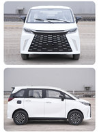 Voiture électrique urbaine pour les trajets quotidiens, SUV 5 portes 5 places, chariot électrique 4 roues, interconnexion vocale, marche arrière, vitesse maximale de 60 km/h