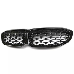 <span class=keywords><strong>Calandre</strong></span> avant de course en <span class=keywords><strong>diamant</strong></span> noir ABS pour <span class=keywords><strong>BMW</strong></span> Série 3 G20 2020+ - Product Image 6