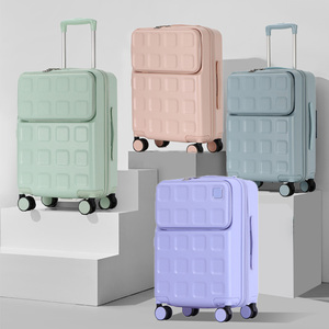 Vente en gros Voyage américain ABS PC Coquille rigide <span class=keywords><strong>Valise</strong></span> à roulettes avec mot <span class=keywords><strong>de</strong></span> passe - Product Image 1