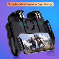 Manette de jeu H9 avec support de refroidissement, 1 pièce, contrôleur L1R1 avec Joystick pour jeux vidéo