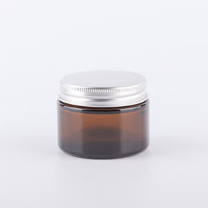 2Oz 60G 4Oz 100G 8Oz 250G 16Oz 500G Vòng Hình Dạng Thẳng Bên Rộng Miệng Hổ Phách Nến Thủy Tinh Kem <span class=keywords><strong>Jar</strong></span> Với Nhựa Kim Loại Nắp - Product Image 5