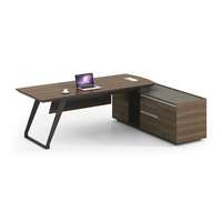 A buon mercato mobili commerciali di alta qualità Design moderno Executive scrivania da ufficio Set Manager lavoro Ceo capo ufficio tavolo