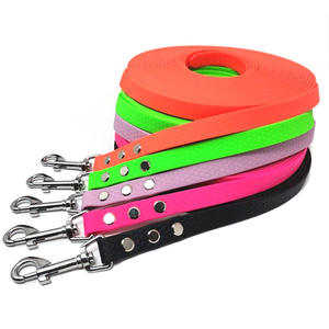 Accesorios para mascotas de alta calidad, correas de goma para perros, impermeables, para caminar al aire libre, correa de plástico de PVC personalizada para perros - Product Image 6