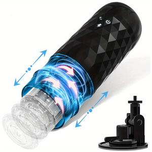 <span class=keywords><strong>Masturbateur</strong></span> Électrique Automatique pour Hommes – Machine à Pousser et Rotater Mains Libres – Jouet Adulte pour le Plaisir Masculin et la Masturbation - Product Image 1