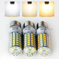 Ampoule LED épis de maïs, lampe d'éclairage réglable, E27 E14 B22 G9 GU10 5W 7W 9W 12W 15W 25W 28W 110V 220V 5730 SMD,