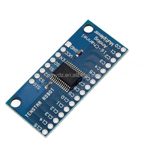 CD74HC4067 Multiplexor analógico de canales de alta velocidad CMOS de 16 vías para analógico/digital - Product Image 2