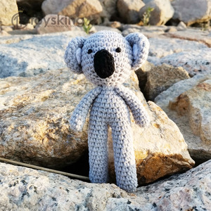 Lindo <span class=keywords><strong>Koala</strong></span> de Ganchillo Hecho a Mano, Juguete de Peluche para Recién Nacidos, Animal de Peluche Amigurumi, Regalo para Baby Shower, Decoración para Cuarto de Bebé - Product Image 5