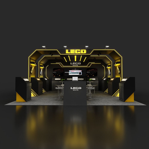 บูธแสดงสินค้าแบบโมดูลาร์ ประกอบง่ายใน 30 นาที ขายดีที่สุด ใช้ซ้ำได้ ออกแบบฟรีตามความต้องการ สำหรับงานแสดงสินค้า - Product Image 3