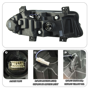 SINDAR Ensemble de phares modifiés animés à LED DRL pour <span class=keywords><strong>Dodge</strong></span> Charger SRT HellCat <span class=keywords><strong>2015</strong></span>-2021 Facelift 7ème génération 15-21 Vente en gros - Product Image 5